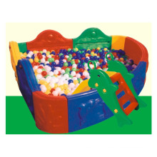 Aire de jeux intérieure jeu doux Équipement de piscine à balles en plastique pour enfants LE.QC.002